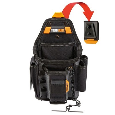 ToughBuilt TB-CT-34 ClipTech Electrician Pouch 13 Pockets Versatile Tool Bag