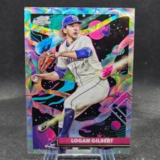 Logan Gilbert 2025 Topps Cosmic Chrome Nucleus Seattle Mariners #34