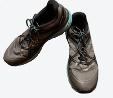 Scarpa Spin Infinity Trail Running Road Shoes Mens US 10.5 Gray Black Teal