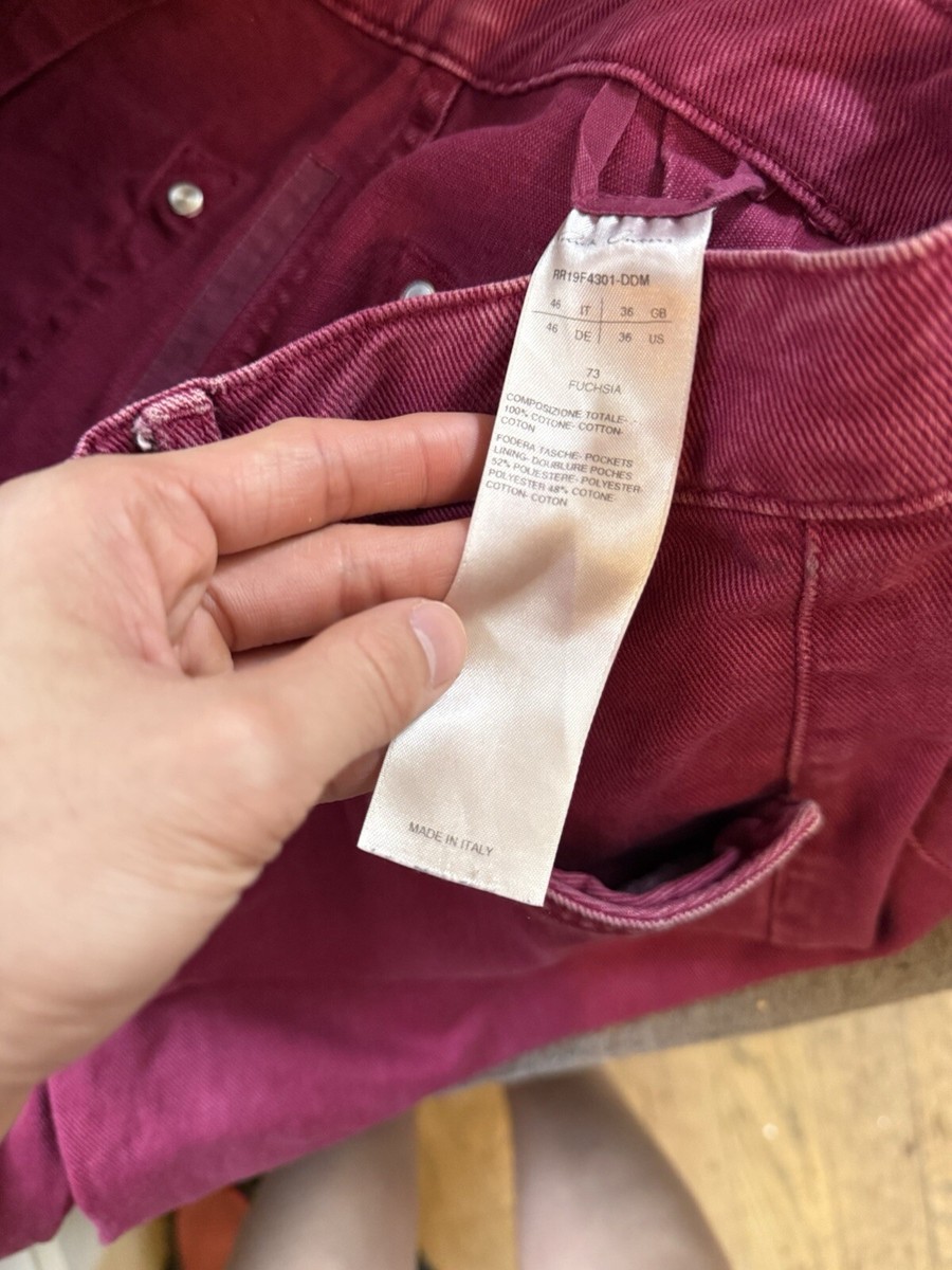 Rick Owens AW19 Larry Degrade Fuschia Denim | eBay