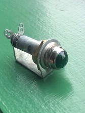 Stewart Warner Green Faceted Lens Dash Gauge Panel Light Hot Rod 58 Stewart Warner Green Faceted Lens Dash Gauge Panel Light Hot Rod 58