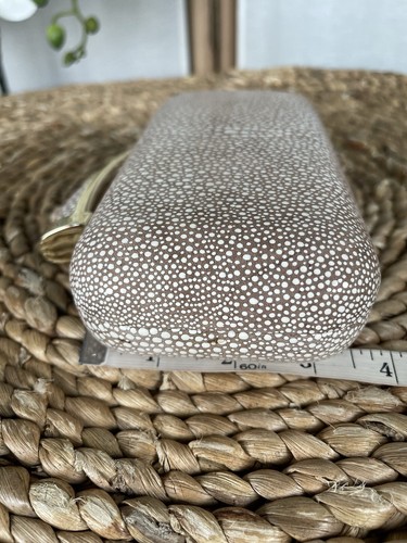 Vince Camuto Echtleder Clutch Tasche Abend Schultertasche - Bild 12 von 19