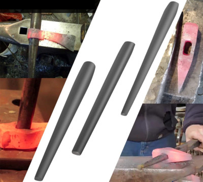 Blacksmith Knifemakers Tomahawk & Large Hammer & Mouse ax Drift Set 3 pcs