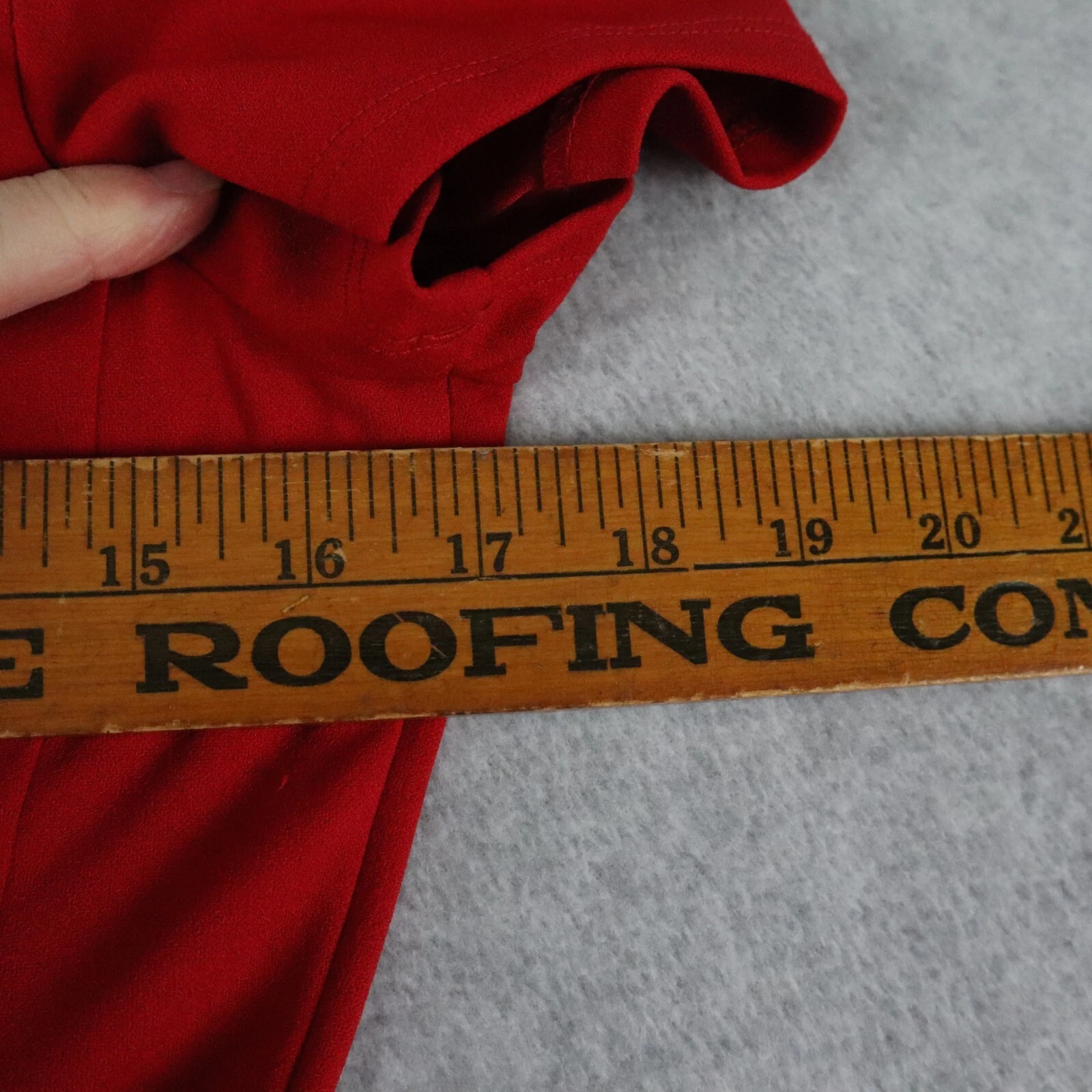 Abito donna Alyx 8 vestibilità e svasato rosso manica corta nuovo con etichetta