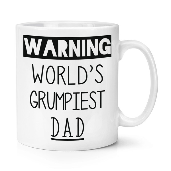 Warnung World's Grumpiest Dad 284Ml Becher Tasse Grumpy Toll Best Vatertag Funny-image