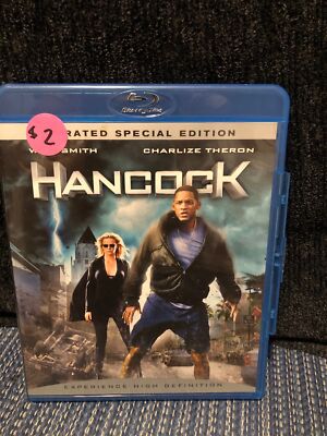 Hancock Blu Ray Unrated Special Edition Very Good