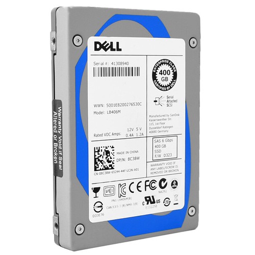 Dell LB406M 400GB SAS 6Gb/s 2.5" SSD DP/N 8C38W - Foto 2 di 7