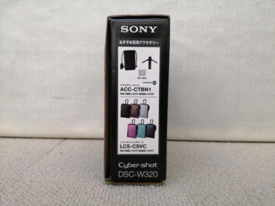 SONY DSC-W320 ジャンク品 SONY CYBER-SHOT DSC-W320 Compact Digital Camera With Accessories