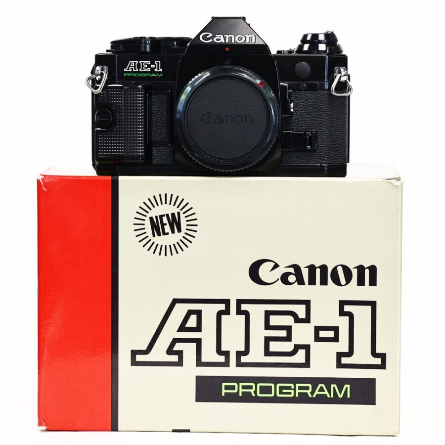 ジャンク Canon AE-1 PROGRAM 一眼レフカメラ シルバー 黒