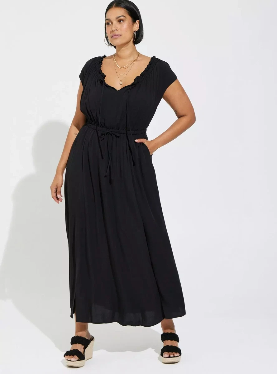 Casual Solid Plus Size Dresses for Women for sale | eBay