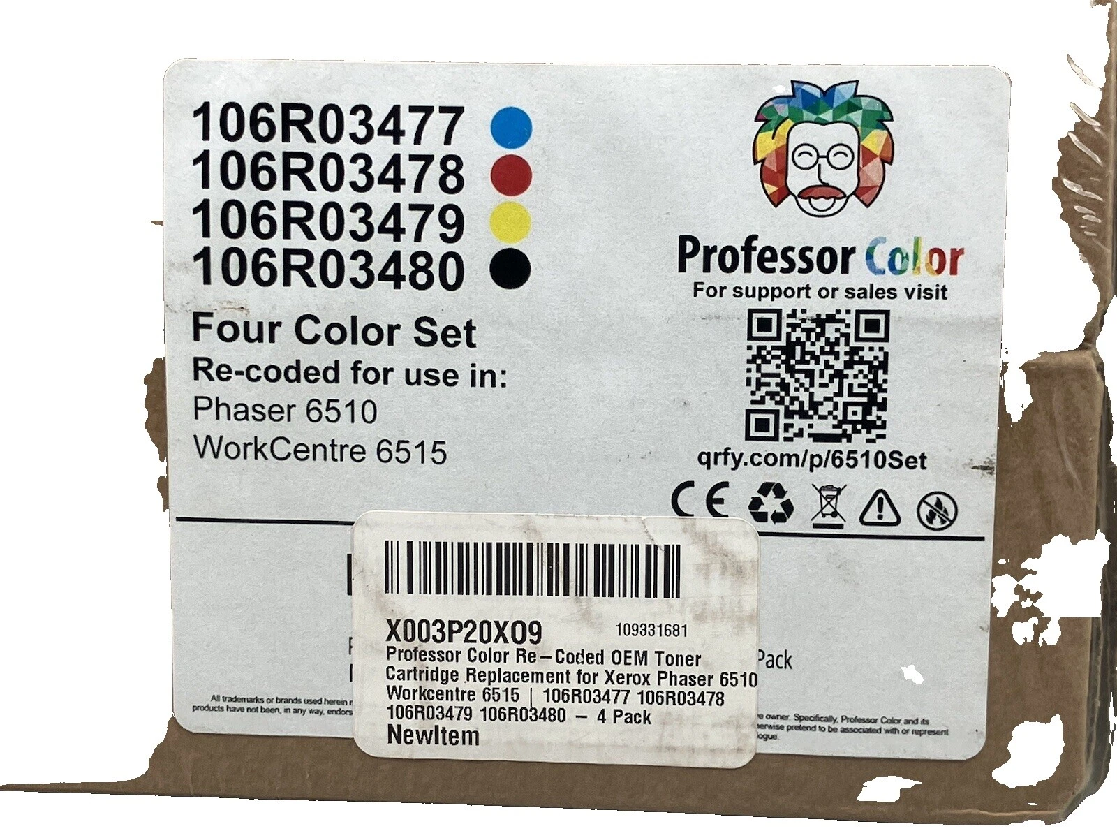 Genuine/Original Cartuchos De Tóner De Impresora Para Xerox