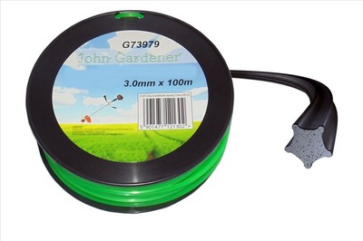 3,0 mm Mähfaden Motorsense 100 m 5-kant - Profi