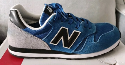 Zapatillas New Balance 373 RARAS - Raras Gamuza Azul Para Hombre Reino Unido 7 - Buen Estado En Caja - Imagen 10 de 12