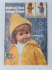 PUBBLICITA' ADVERTISING SEBINO TOYS PATATINA E ANGELINO MODELLO NEVE