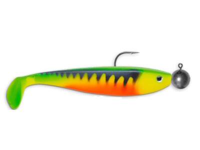 creme saucy siren fishing lure Creme Mini Tail Lot Yellow & Pink Soft Bait Tube Fish Lure Vintage Fishing  Lot