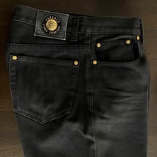 VERSACE JEANS SIGNATURE jeans black size 32 from S/S 1993 Miami collection