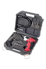 Apollo 3.6V Li-Ion Cordless Screwdriver with 45-Pc Bit Set