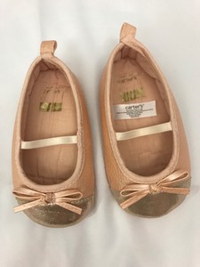 carters rose gold shoes