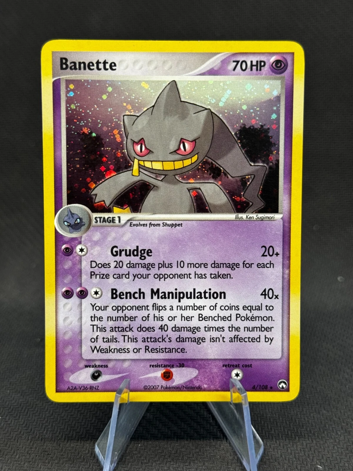Banette - 4/108 - Holo Rare EX Power Keepers Pokemon NM