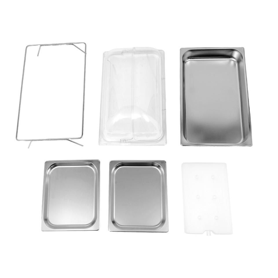 Food Display Tray Buffet Cold Serving Cooler Platter Party Platter Dish