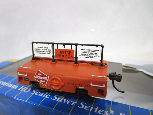 Bachmann HO Scale MILW Milwaukee Road Test Weight Car NOS 74407 - Picture 2 of 5