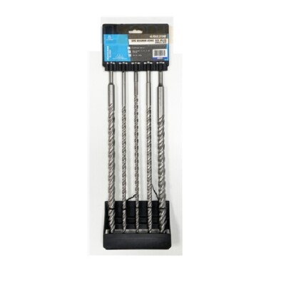 SDS Plus Bohrer Set lang 450 mm Mauerwerk Beton Werkzeug Bohrer Schwerlast 5-teilig