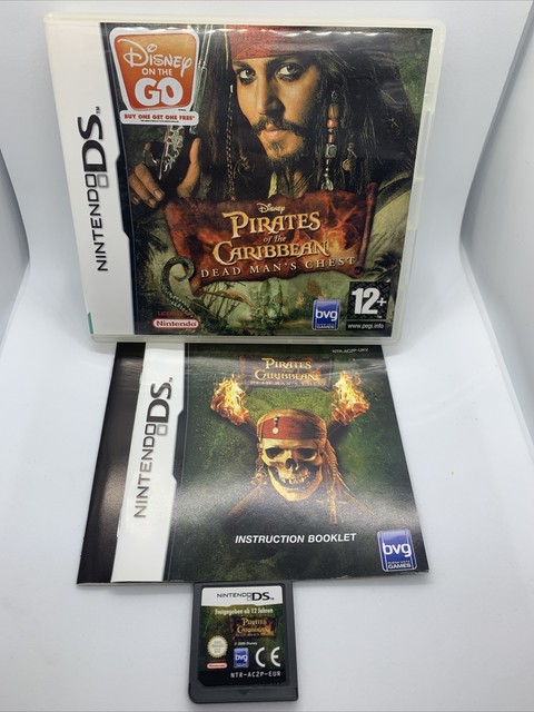 Pirates Of The Caribbean Dead Mans Chest Nintendo Ds Nds 2ds Dsl 3ds Game For Sale Online Ebay