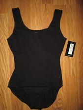 Womens BLOCH CAMI LEO gymnastics dance ballet tap jazz leo sz M Md Med NWT black