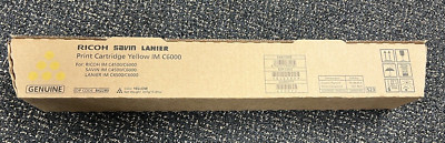 NEW Ricoh Savin Lanier 842280  Printer Cartridge IM C6000 YELLOW Toner  OEM NEW