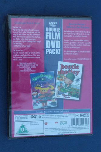 CABBAGE PATCH KIDS & BEETLE BAILEY on DVD DOUBLE FILM PACK New & Sealed 2004 - Picture 2 of 2