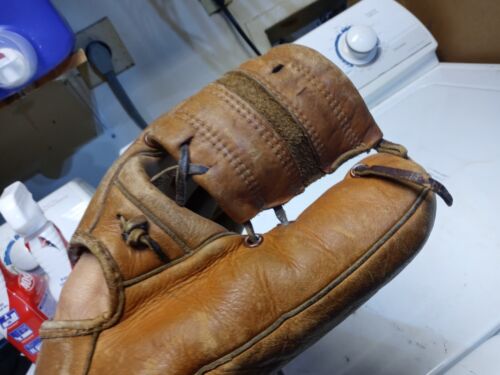 VTG Antique MacGregor G117 Autorgraph Model Gus Bell Baseball Glove RHT Made USA - Picture 4 of 11
