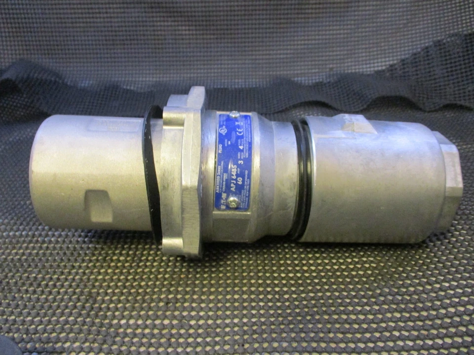 CROUSE HINDS 60 AMP 3W 4P ENCHUFE APJ6485 MATES CON AR642 *ENVÍO EL MISMO DÍA Foto 4 de 4