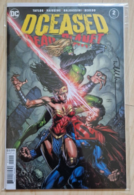 Dceased Dead Planet 2 (Of 6) - DC Comics signed by artist Trevor Hairsine