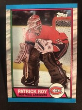 1989-90 Topps Patrick Roy Montreal Canadiens #17