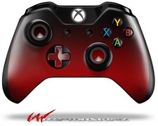 Smooth Fades Red Black Skin for XBOX One Controller