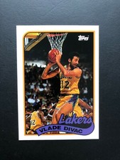 Nice 1993 VLADE DIVAC  Topps Basketball Card  # 118 Made in USA
