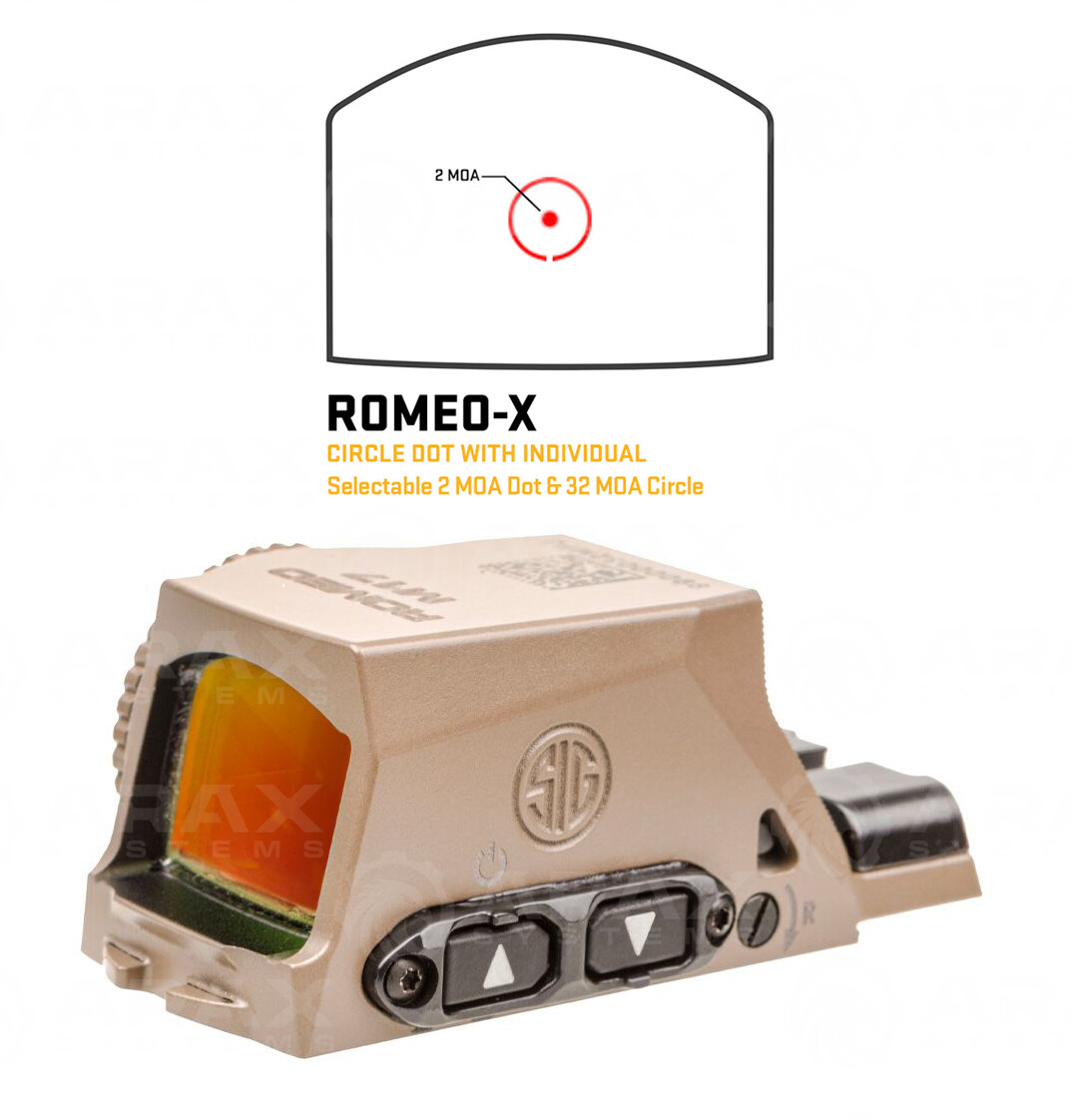 SIG Sauer Romeo-M17 Enclosed Red Dot Reflex Optic *MHS