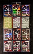 Max Scherzer 2021 Panini Absolute 12-Card Rainbow Lot w/ 1/1 & 3 Printing Plates