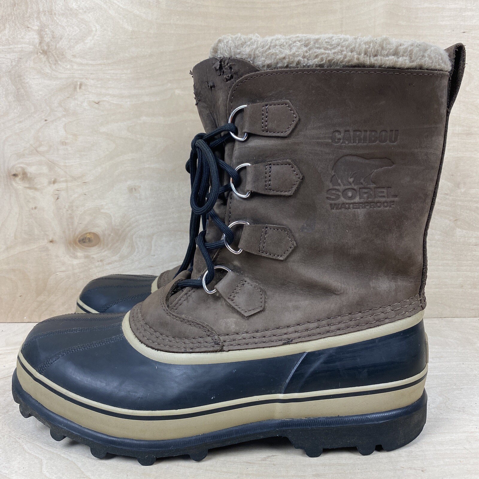 Sorel Caribou Men's Size 12 Brown 