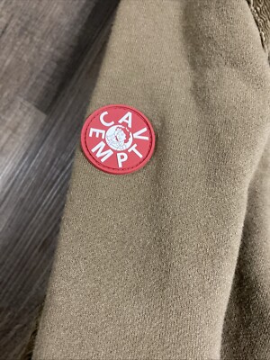 C.E. CAV EMPT ICON Design Corduroy Hoodie PULLOVER JACKET Size M