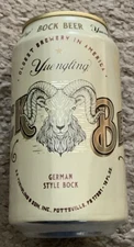YUENGLING BOCK BEER CAN GERMAN STYLE BOCK  DG YUENGLING POTTSVILLE PA