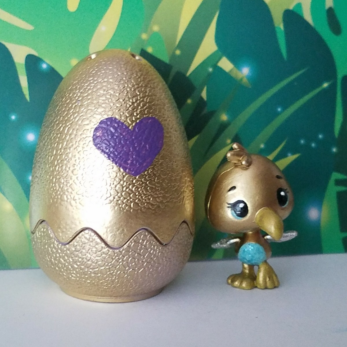Hatchimals Colleggtibles REPAINT Golden Flamingoose w/hatchable