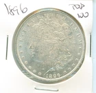 1896 TOP 100 VAM - "Doubled Stars" VAM 4 Morgan silver dollar, Nice UNC example