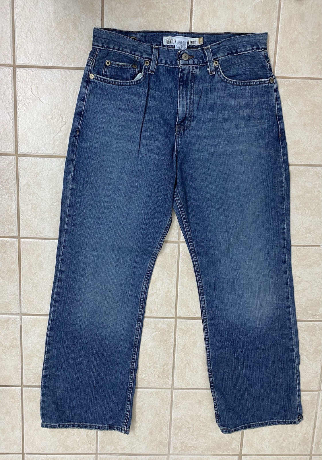Blue 100% Cotton Denim #23