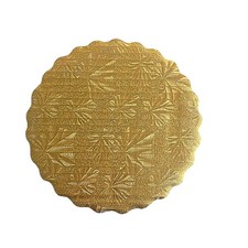 200 Gold Cake Boards 8 inch Disposable Round Cake Circles, Made in USA