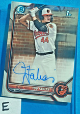 JUD FABIAN 2022 1st Bowman Draft Chrome Prospect Auto ORIOLES Rookie (E)