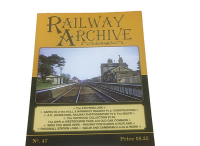 Vintage Eisenbahn Zugbuch Eisenbahnarchiv Nr 47 Lokomotive Eisenbahn Straße