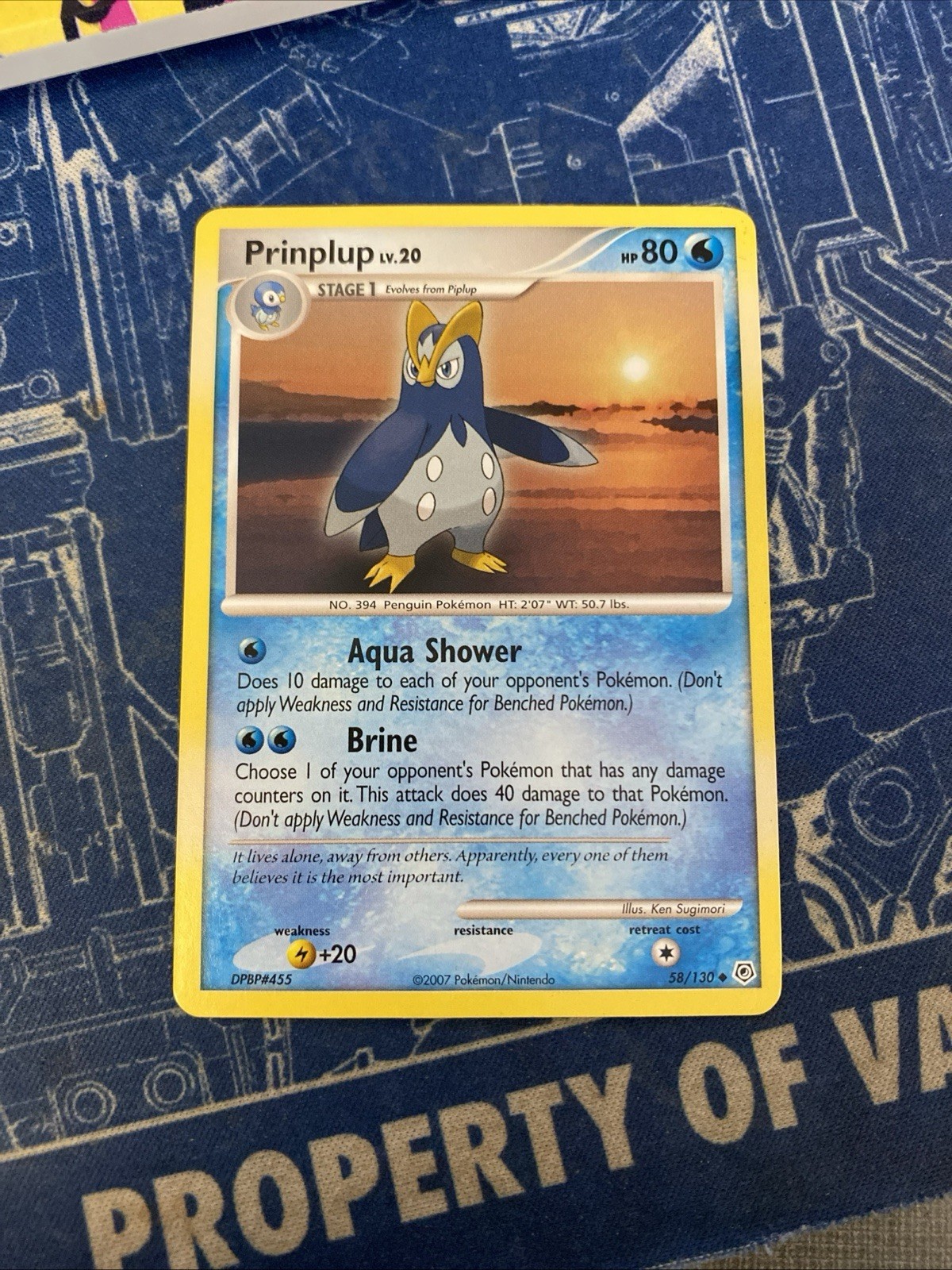 Prinplup 58/130 Diamond and Pearl Regular