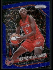 2025 Panini Prizm WNBA #54 Natasha Howard Blue Velocity Prizms