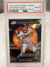 2024 Topps Cosmic Chrome - Planetary Pursuit Jackson Chourio #PPV-9 Venus (RC)